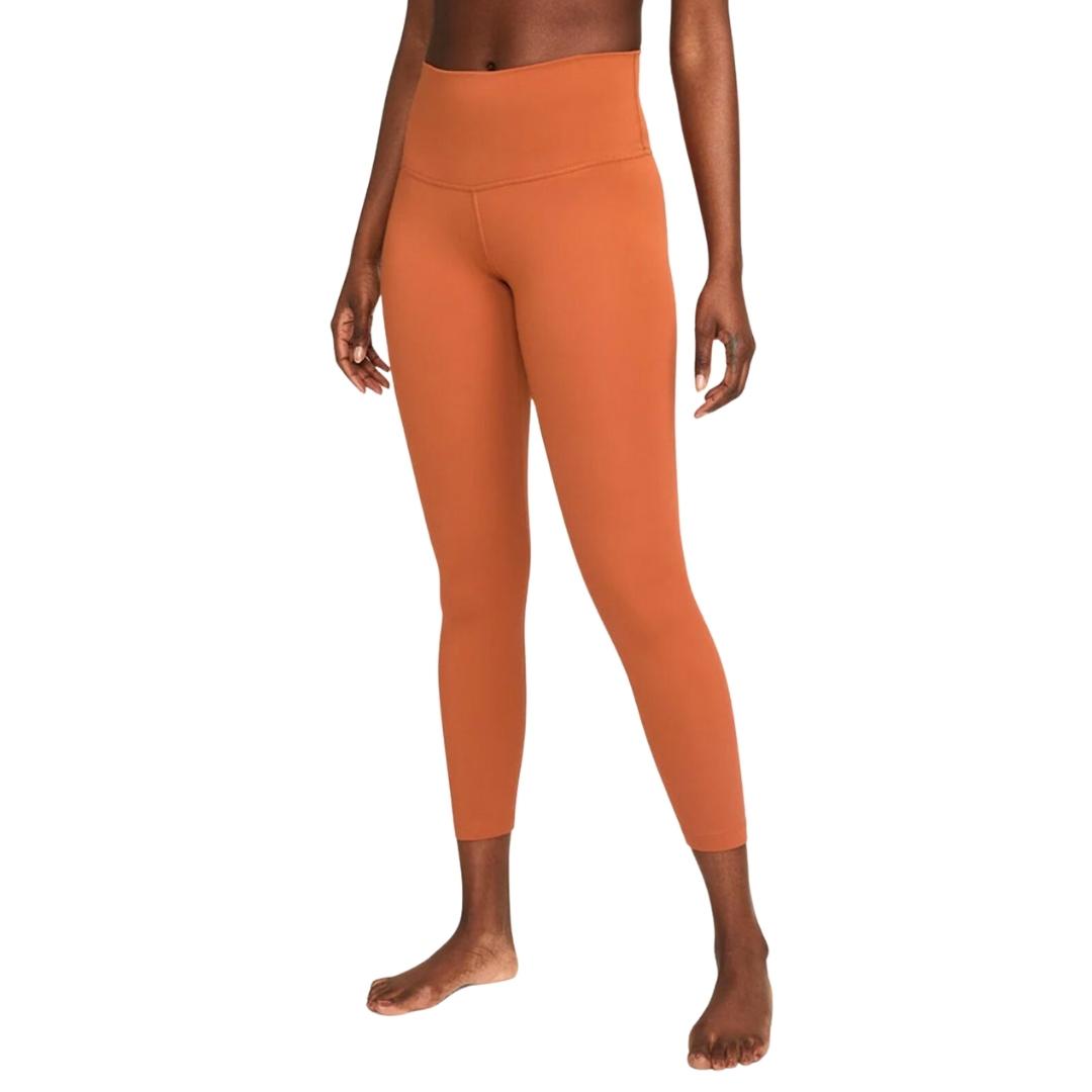 Nike Dri-Fit roestbruine yogalegging