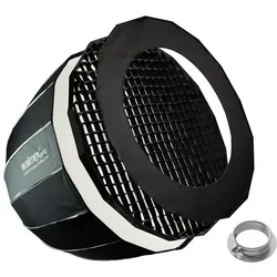Walimex pro Studio Parabolic Softbox 90 Profoto (Parabole Softbox, 90 cm), Softbox + Reflektor