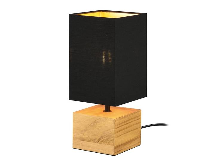 Lampe de table Type B 12cm Noir Tissu E14