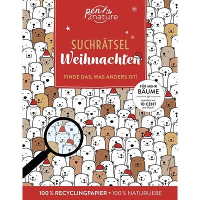Suchrätsel Weihnachten I Finde das, was anders ist!, Taschenbuch von , Pen2nature, 978-3-9876416-4-0