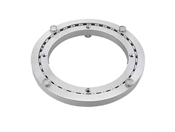 Drehtellerlager aus Aluminiumlegierung Silber, mehrere Größen for Tische, Schränke, Drehteller(28 inches ( 700mm))
