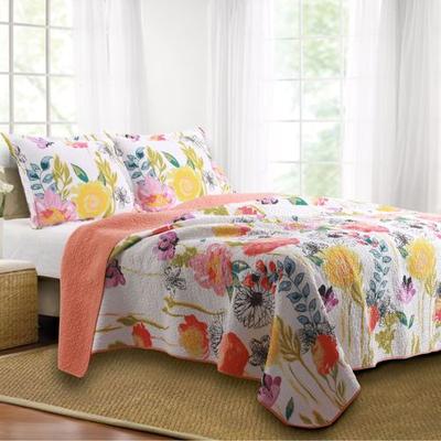 Greenland Trading Co. Watercolor Dream Mini Quilt Set Multi Cool, Twin, Multi Cool