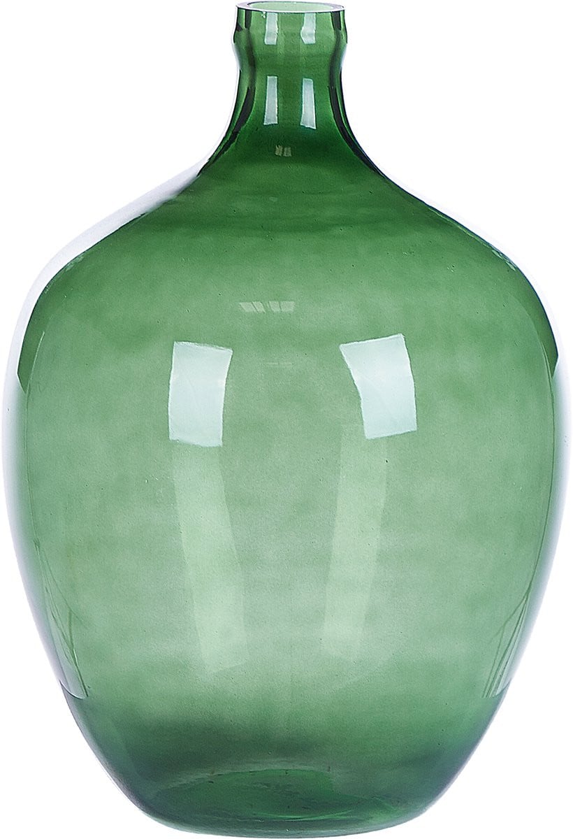 Beliani Decoratieve vaas Summer Groen - Hoogte: 39 cm