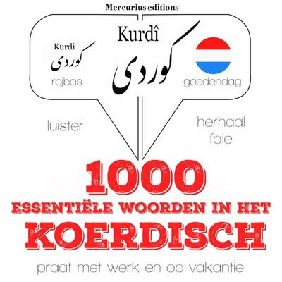 1000 essentiële woorden in het Koerdisch - JM Gardner, Audio, 9782821123472