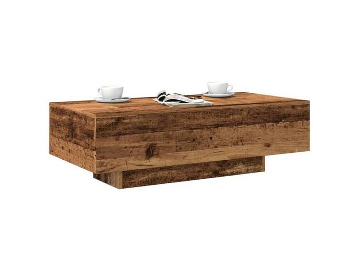 BEST SELLER Table de salon industrielle - Table basse vieux bois 100x49 5x31cm - bois d'ingénierie - CD7394822