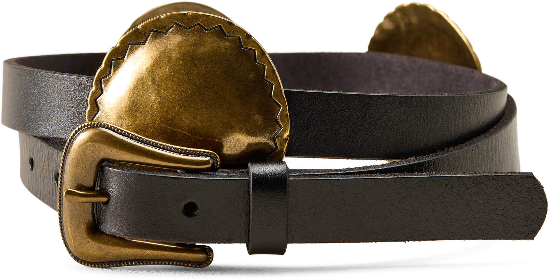 Women's La Honda Belt in Black, Size: XS by Ariat