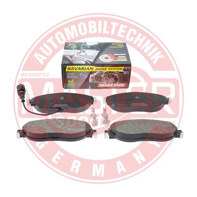 Master-sport Germany Bremsbelagsatz, Scheibenbremse [Hersteller-Nr. K6027642] für VW, Seat