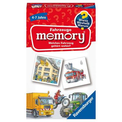 Wieso? Weshalb? Warum? Fahrzeuge memory® - Reisespiel ab 4 Jahre
