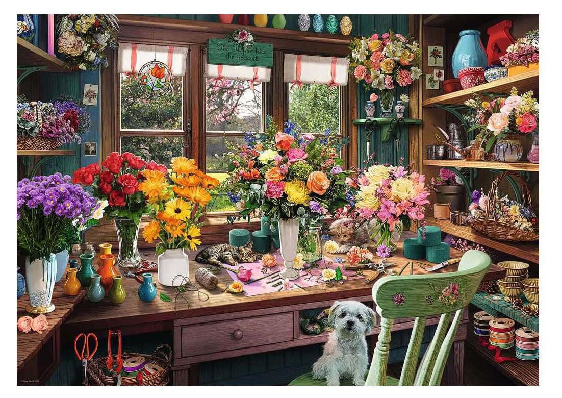Ravensburger Puzzel nr. 13 Blumenzauber 1000 stukjes
