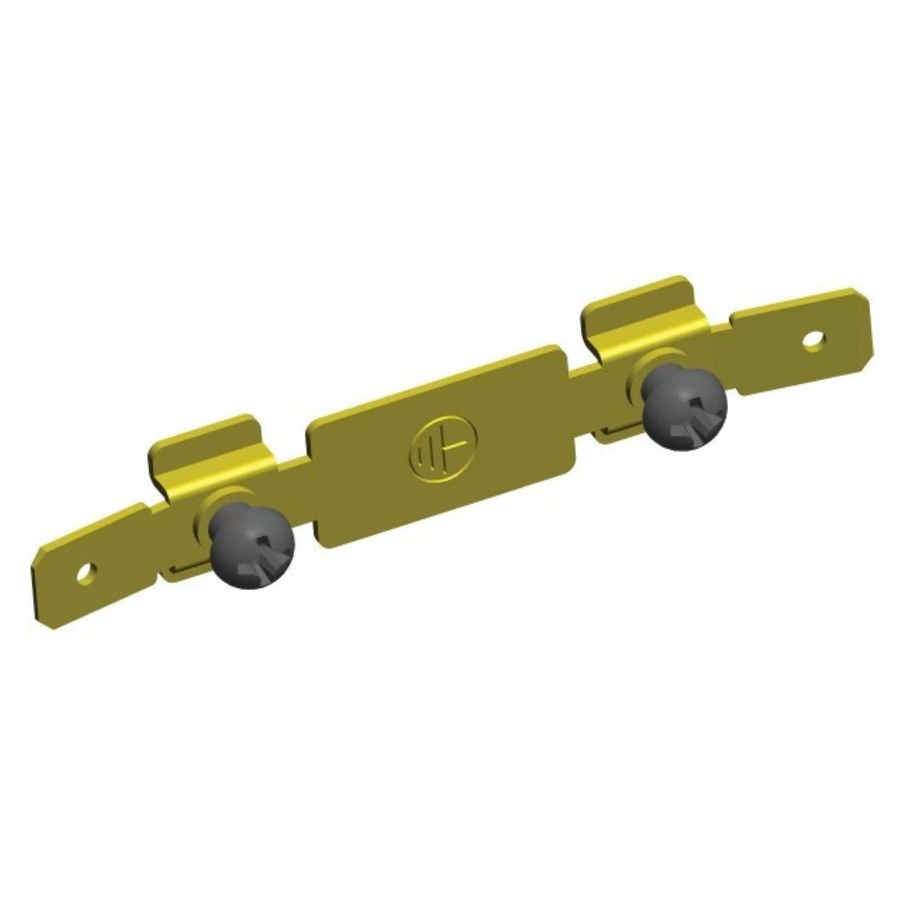 TEM serie modul brüstungskanal earthing piece ma2x a6.3 10/1 (RT42-U)