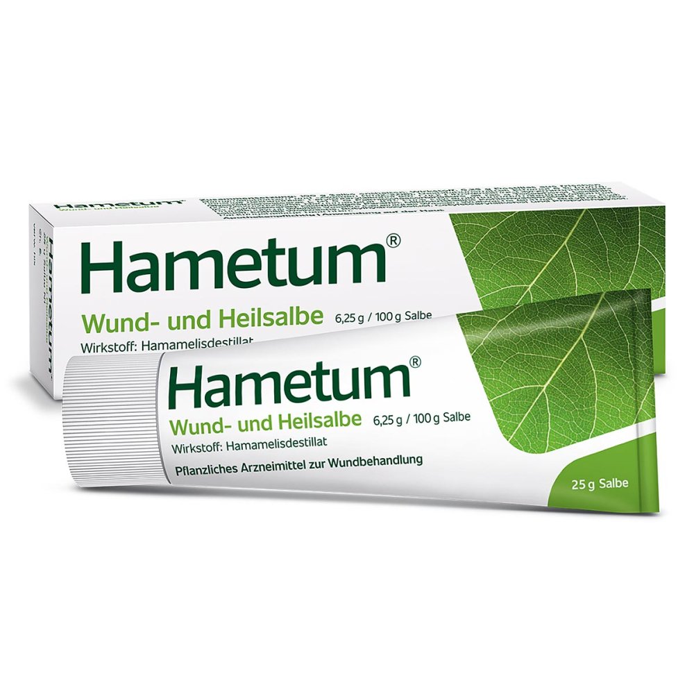 Dr.Willmar Schwabe GmbH & Co.KG Hametum Wund- und Heilsalbe 09673019