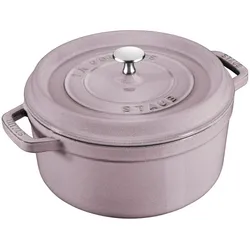 Staub Cocotte, Pfanne + Kochtopf, Violett