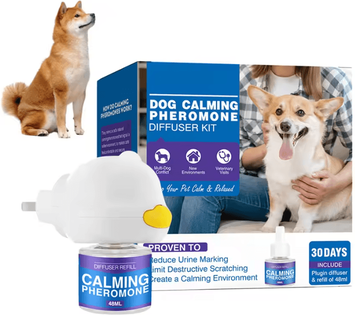 Inspire Curations 48ML Enhanced Calming Pheromone Diffuser For Cats & Dogs dog