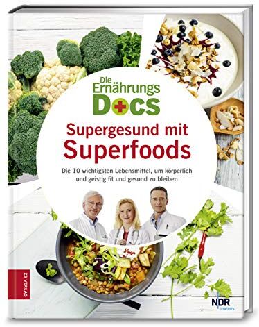 Riedl, Dr. med. Matthias - Die Ernährungs-Docs - Supergesund mit Superfoods: Die 10 wichtigsten Lebensmittel, um körperlich und geistig fit und gesund zu bleiben - Preis vom 04.10.2026 03:51:26 h
