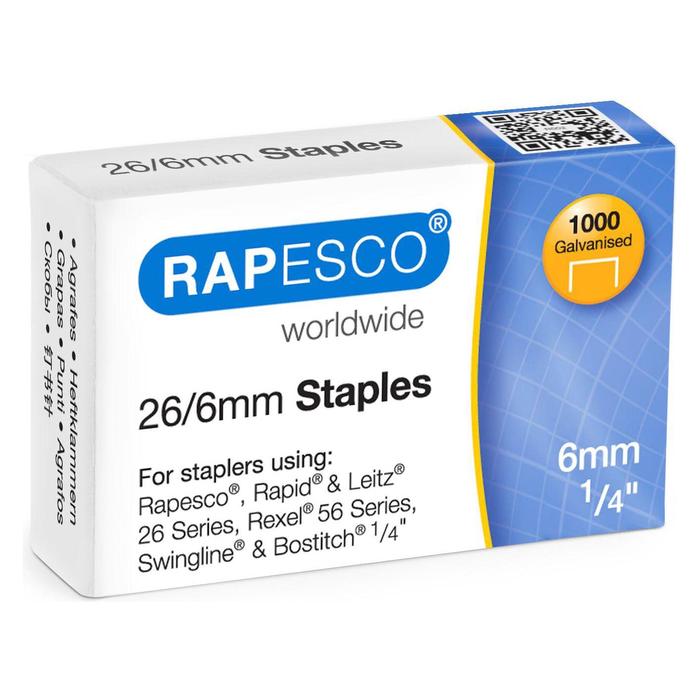 Rapesco Heftklammern (1000x) (RA-S11661Z3)