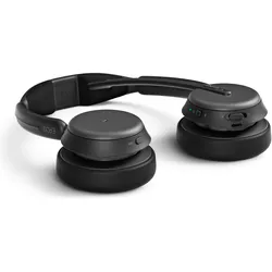 EPOS Impact 1061 ANC (Kabelgebunden, Kabellos, USB-A, Google Meet, Unify, Zoom), Office Headset, Schwarz