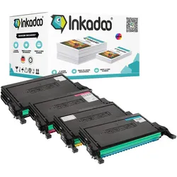 Inkadoo, Toner, Kompatibler Toner als Ersatz zu Samsung CLP-C660B/ELS / C660