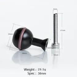 Divevolk - Kugeladapter M6 - M6 ball head