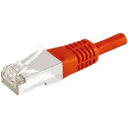 Dexlan Patchkabel Cat. 6A, F/UTP, rot, 0,3 m