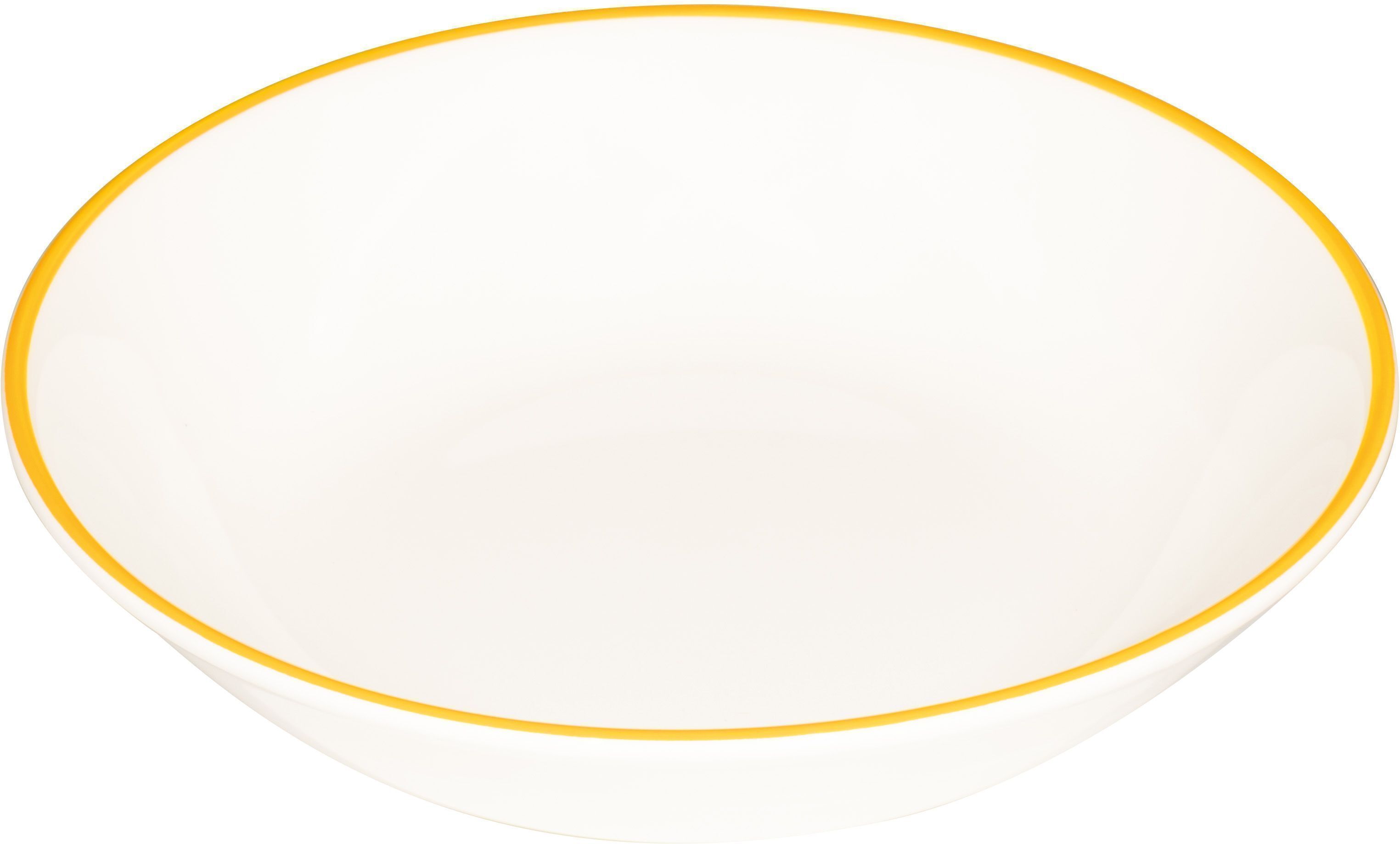 Zafferano Fondina Lido Rim Giallo 22 x 5,3 cm