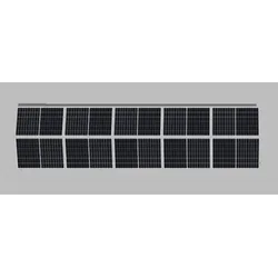 Montage Set Flachdach Ost West 10 Module