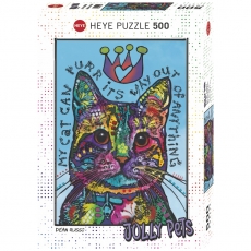 Heye Puzzle - My Cat Can Purr, Jolly Pets - Standard 500 Teile 296442