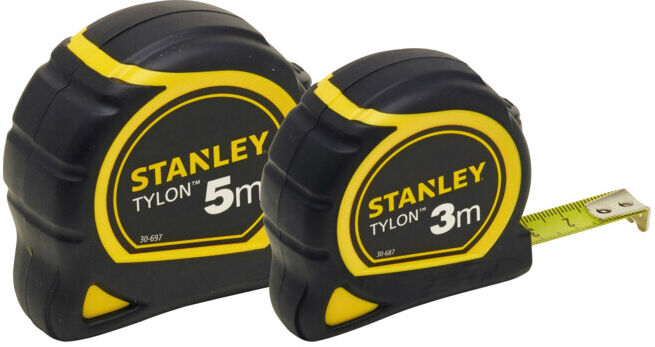 Stanley Tylon Mètre ruban lot de 2 3m+5m (STHT37260-0)