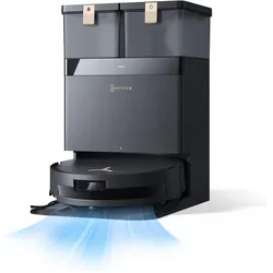 Ecovacs Deebot T50 Max Pro Omni Gen2, Staubsauger Roboter, Gold, Schwarz