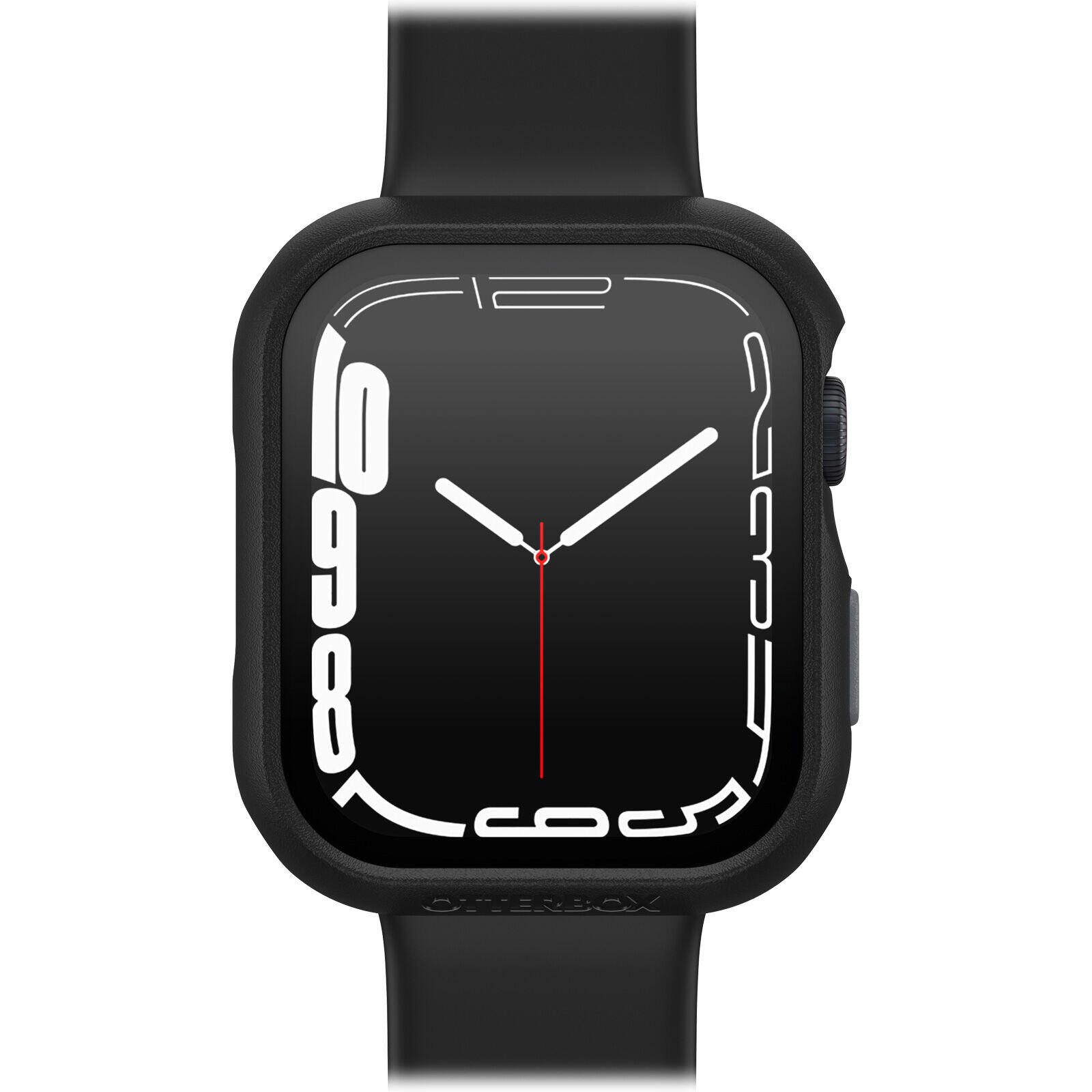 OtterBox Eclipse Case mit Displayschutz für die Apple Watch 7-9, 45mm - Pavement (Schwarz) 77-90529