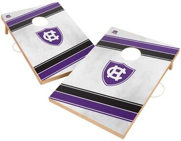 Skip's Garage Holy Cross Crusaders 2x4 Tailgate Cornhole Boards