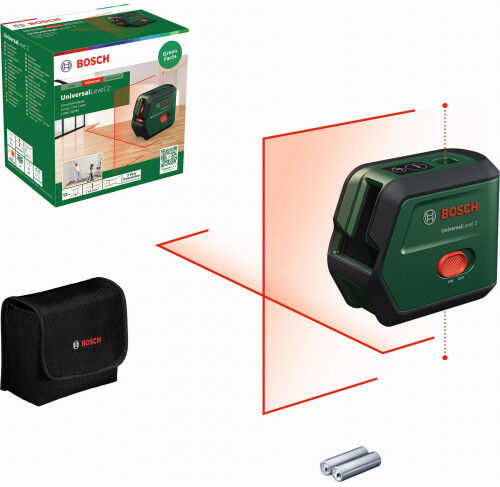 Bosch UniversalLevel 2 Laser lignes avec fonction point d’aplomb 0603663F00