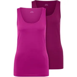 Tchibo - 2 Tops - Damen - Gr. XXL - pink