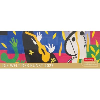Die Welt der Kunst Premium-Tischplaner 2027 - Wochenkalender mit 53 Meisterwerken