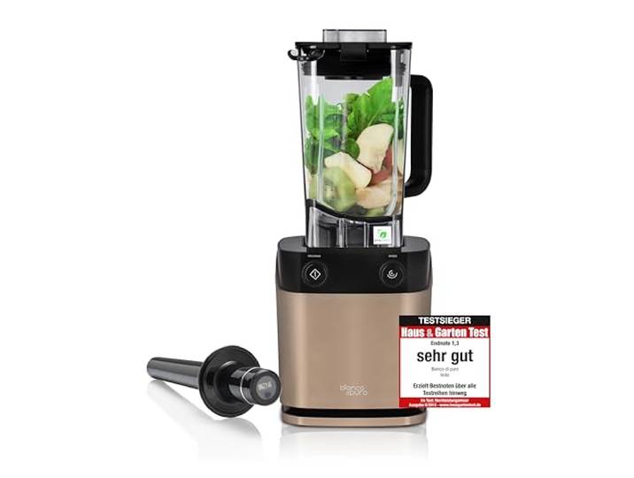 Hochleistungsmixer VOLTO N Smoothie Maker 8 Mixprogramme 1,5 Liter Füllvolumen BPA-frei - Bianco di puro ®