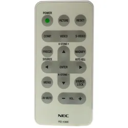 NEC Fernbedienung RD-436E, 79TC1021 (Fernbedienung), Beamer Zubehör