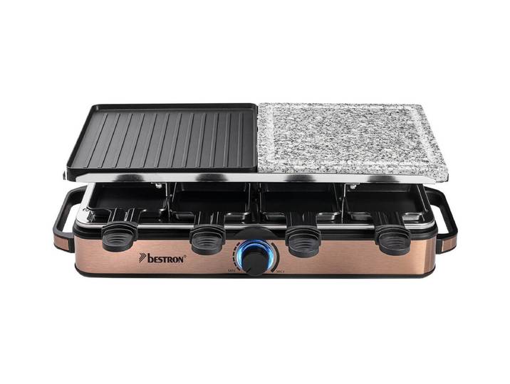 Bestron ARG1200CO Raclette-Grill Kupfer