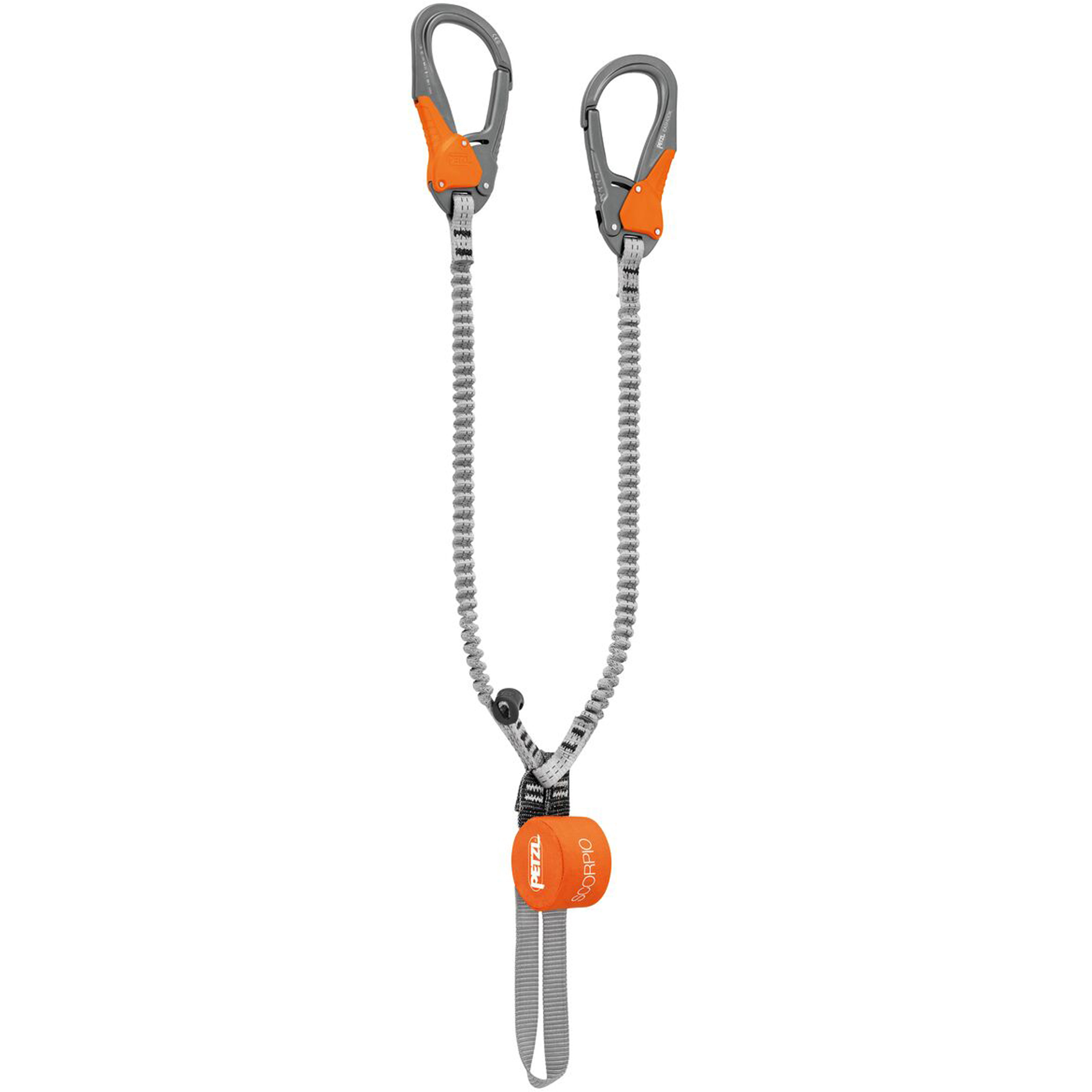 Petzl Scorpio Eashook Klettersteigset Klettersteig-Sets grau Klettersteig