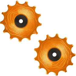 ALUGEAR Schaltwerkröllchen Aero Set 13/13 Zähne | orange