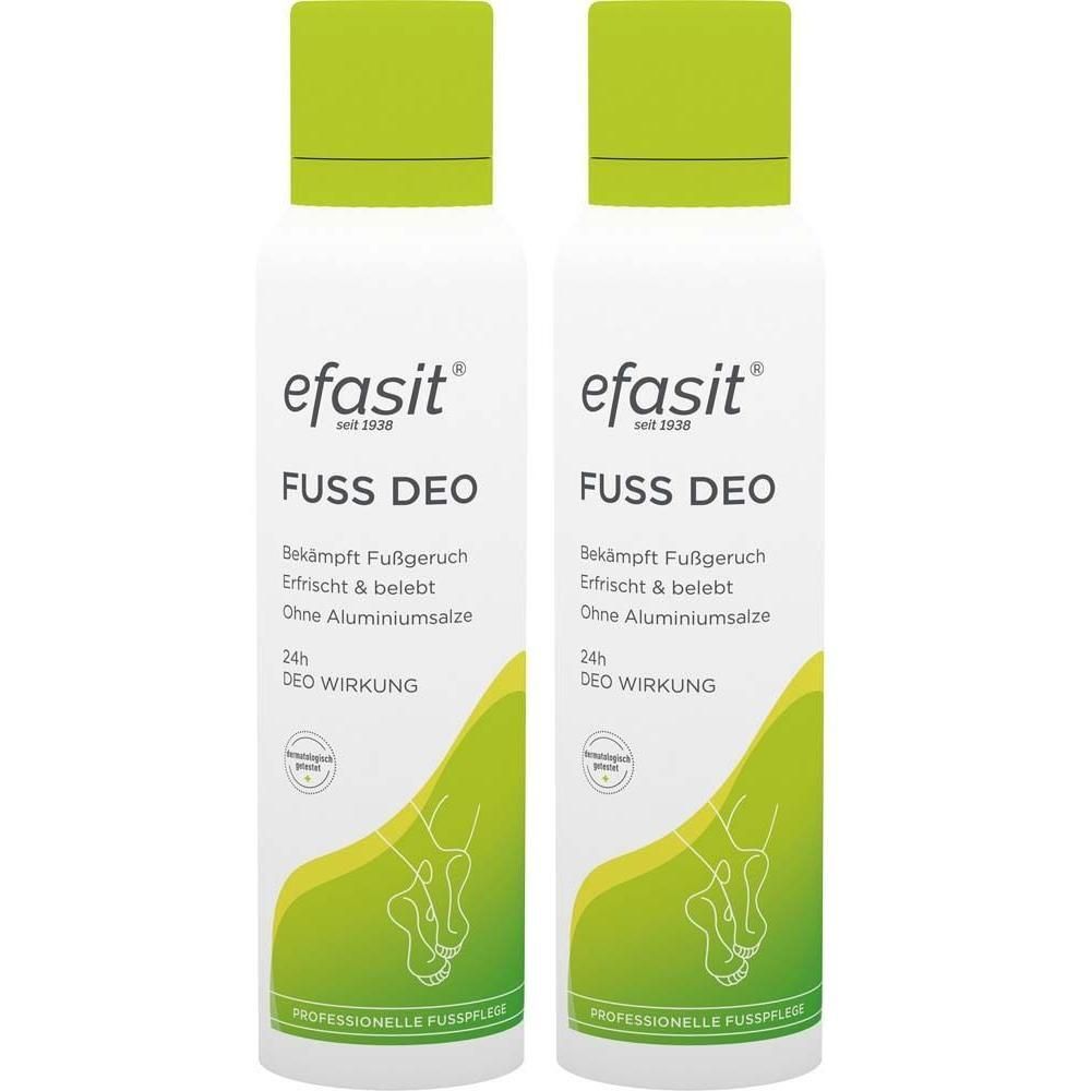 Efasit Fuß Deo Spray 2x 2x150 ml