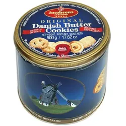 Jacobsens of Denmark Dänische Buttercookies