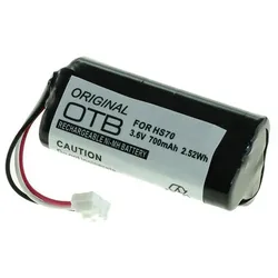 Akku für KADUS Clipper, Akku-Typ 1520902, 1535045, HR-AAAU, 60-1522696, 3,6 V, 700 mAh