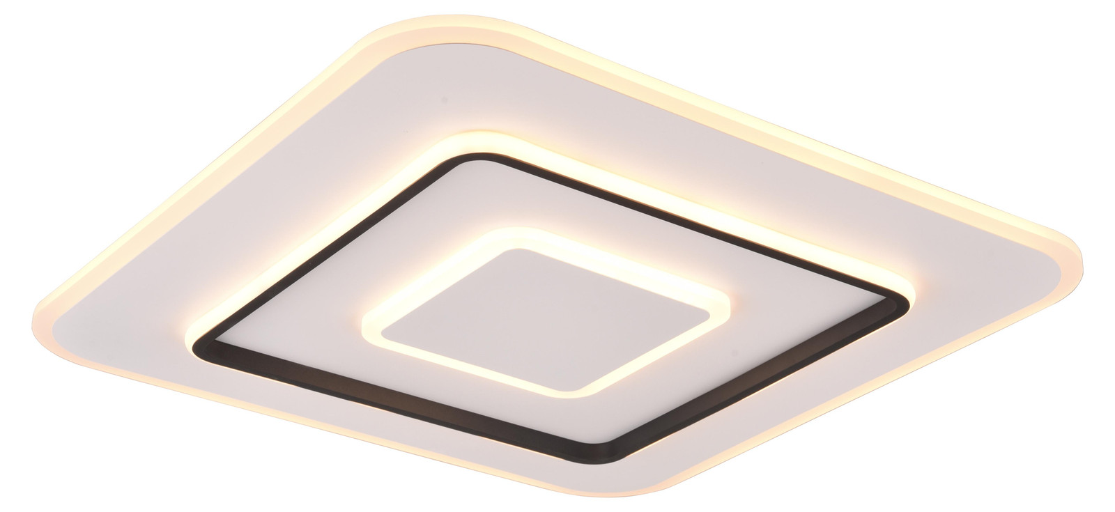 Trio Reality plafondlamp wit metaal 60 x 60 cm