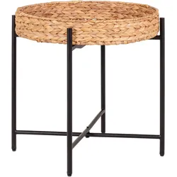 Beistelltisch Naro Side Table Braun/Schwarz