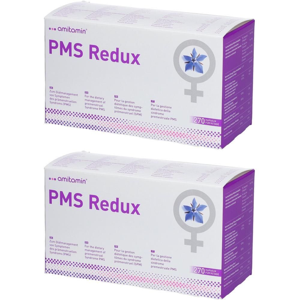 Amitamin PMS Redux Kapseln 90 Tage DE EN FR IT 2x 2x270 St