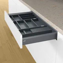 Schubkasten-Besteckeinsatz,OrgaTray 270,9278292,NL 500mm,Buche anthrazit