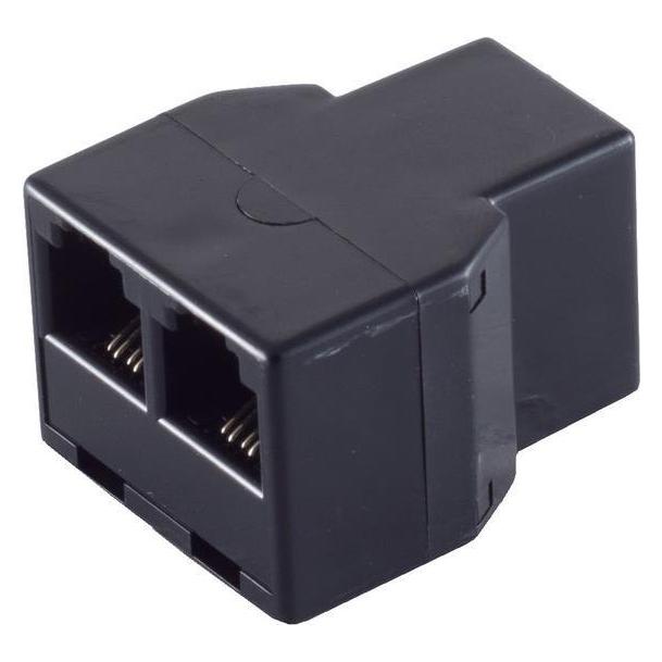 Shiverpeaks S/CONN maximum connectivity Adapter Modular Verbinder-Western-Kupplung 6/6 auf 2 Western-Kupplung 6/ (71225-6)