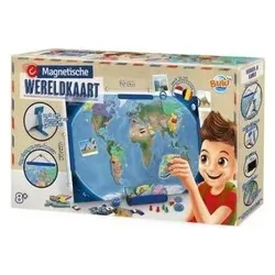 Buki magnetische Weltkarte Lernspielzeug Welt entdecken