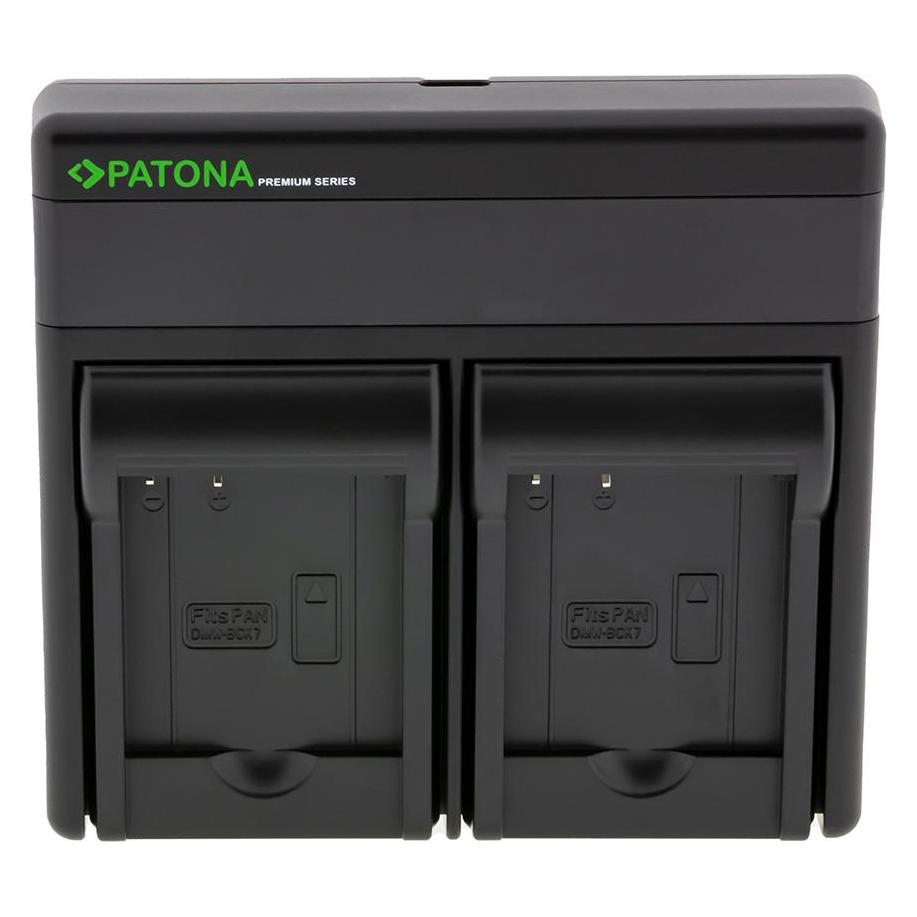 Patona Batteries Replacement Dual Charger USB USB-C (Kamera Akku Ladegerät) (121630)