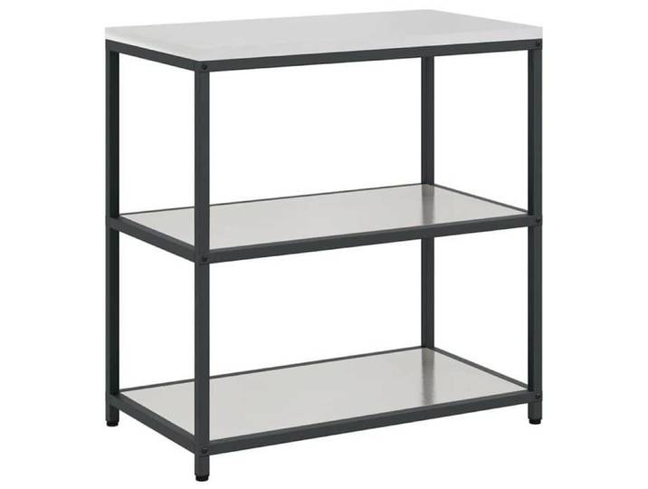 (VENT-FLASH)Étagère de rangement de cuisine - VIDAXL - Armoire modulaire - Argenté 60 x 50 x 92 cm @1286@