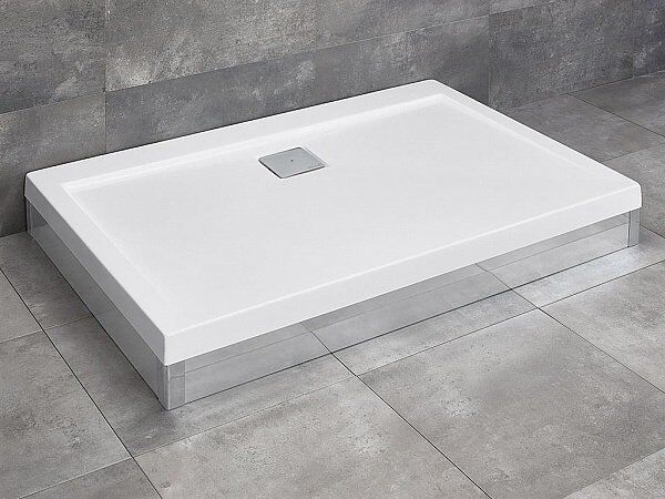 Radaway Obudowa do brodzika Argos 80 aluminium chrom 001-510074001  __DARMOWA DOSTAWA__